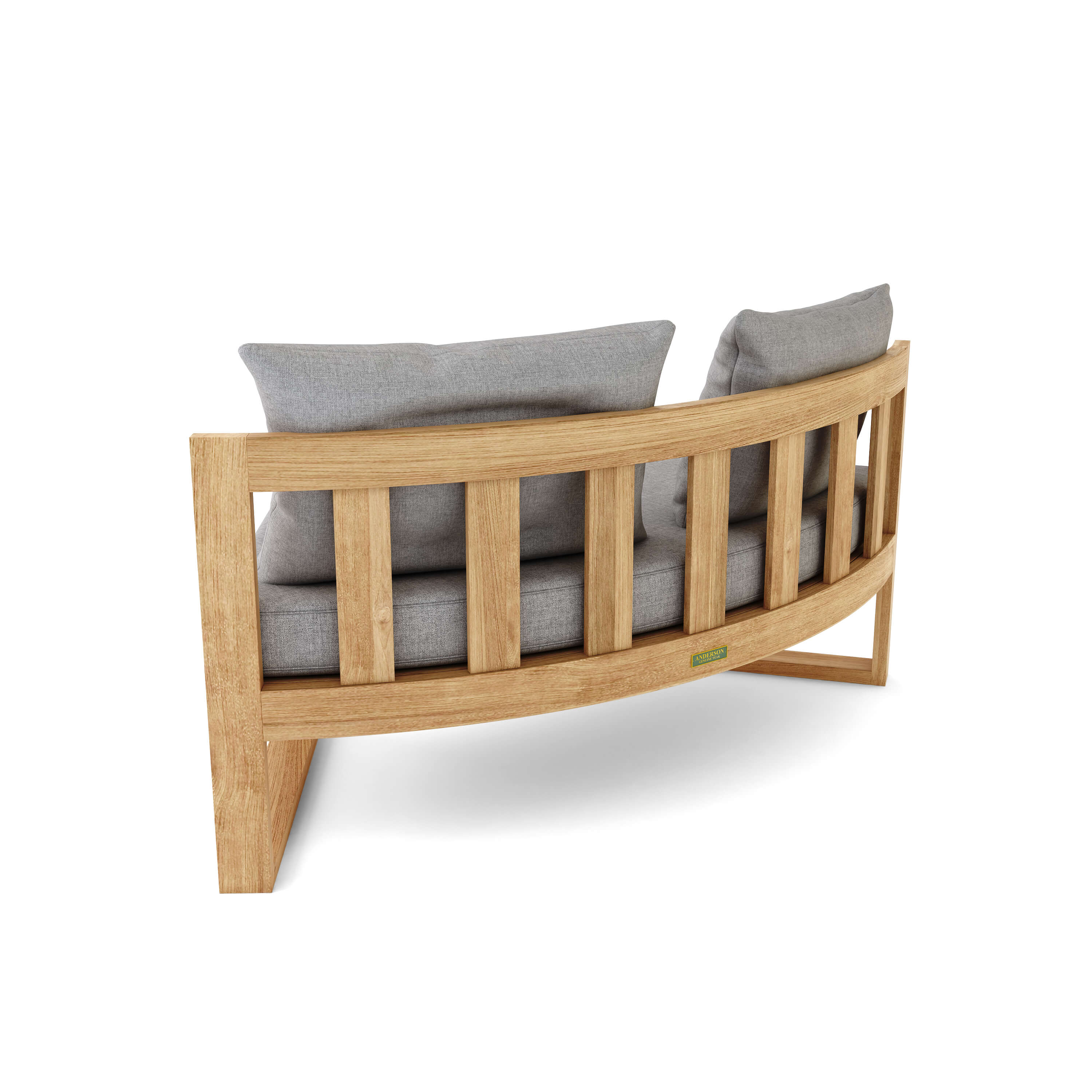 Anderson Teak – Circular Modular Deep Seating Set 810 – 8-Person Teak Sofa Set