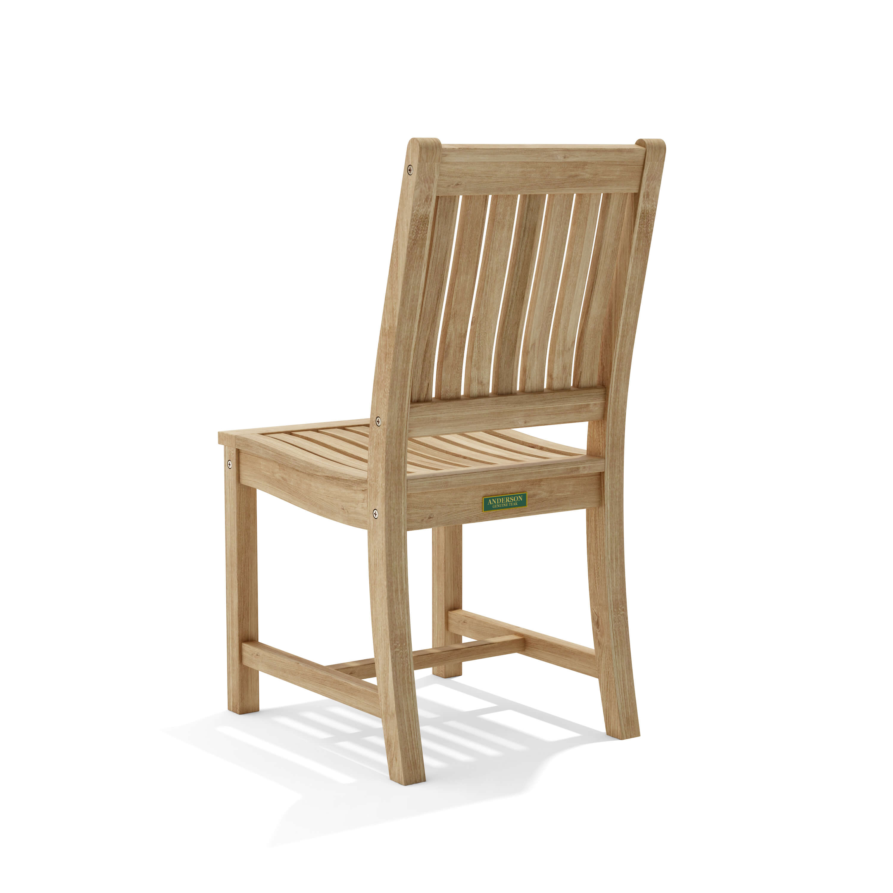 Anderson Teak Rialto Dining Chair Premium Solid Teak Outdoor Dining Chair