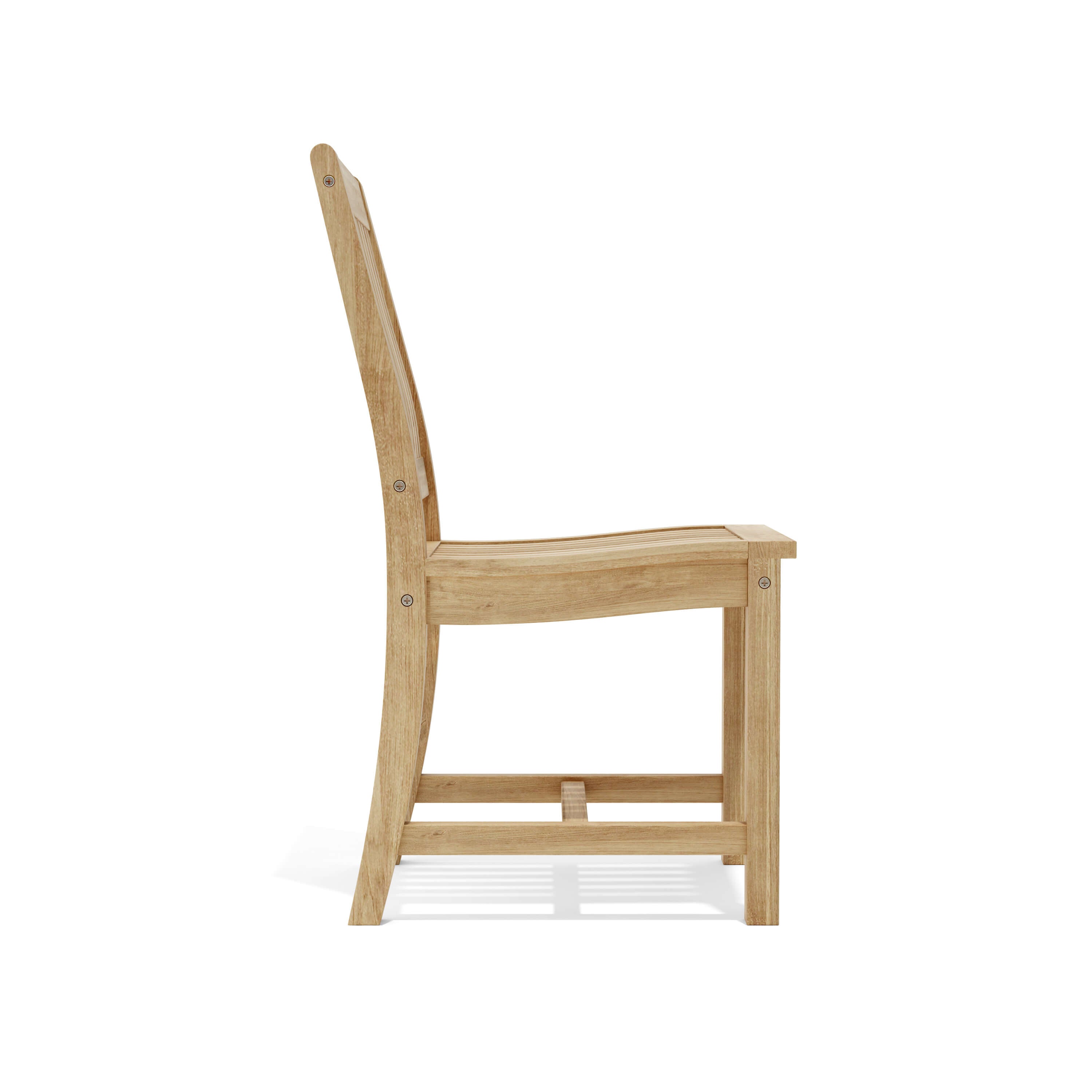 Anderson Teak Rialto Dining Chair Premium Solid Teak Outdoor Dining Chair