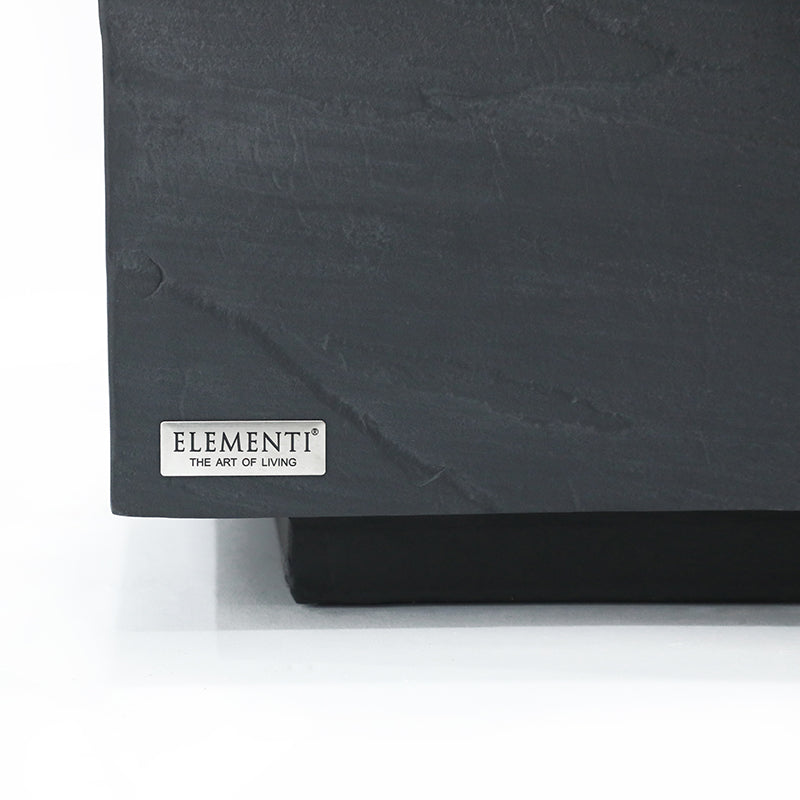 Elementi Colorado 40″ Square Sandstone Coffee Table