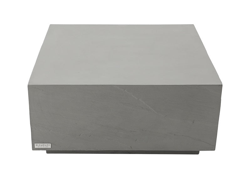 Elementi Colorado 34″ Square Sandstone Coffee Table