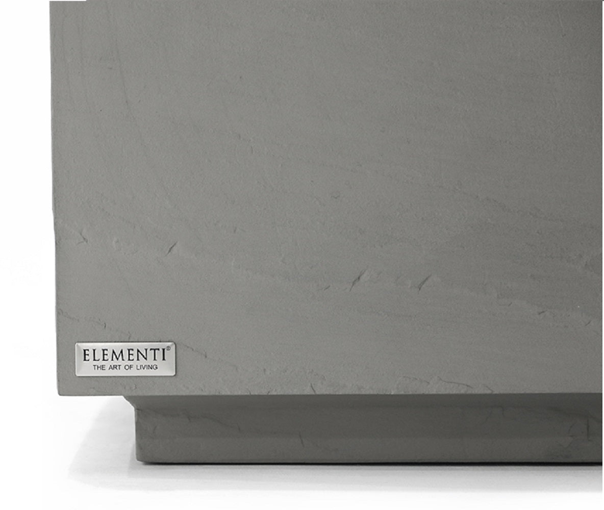 Elementi Tevere 60″ Rectangular Concrete Coffee Table