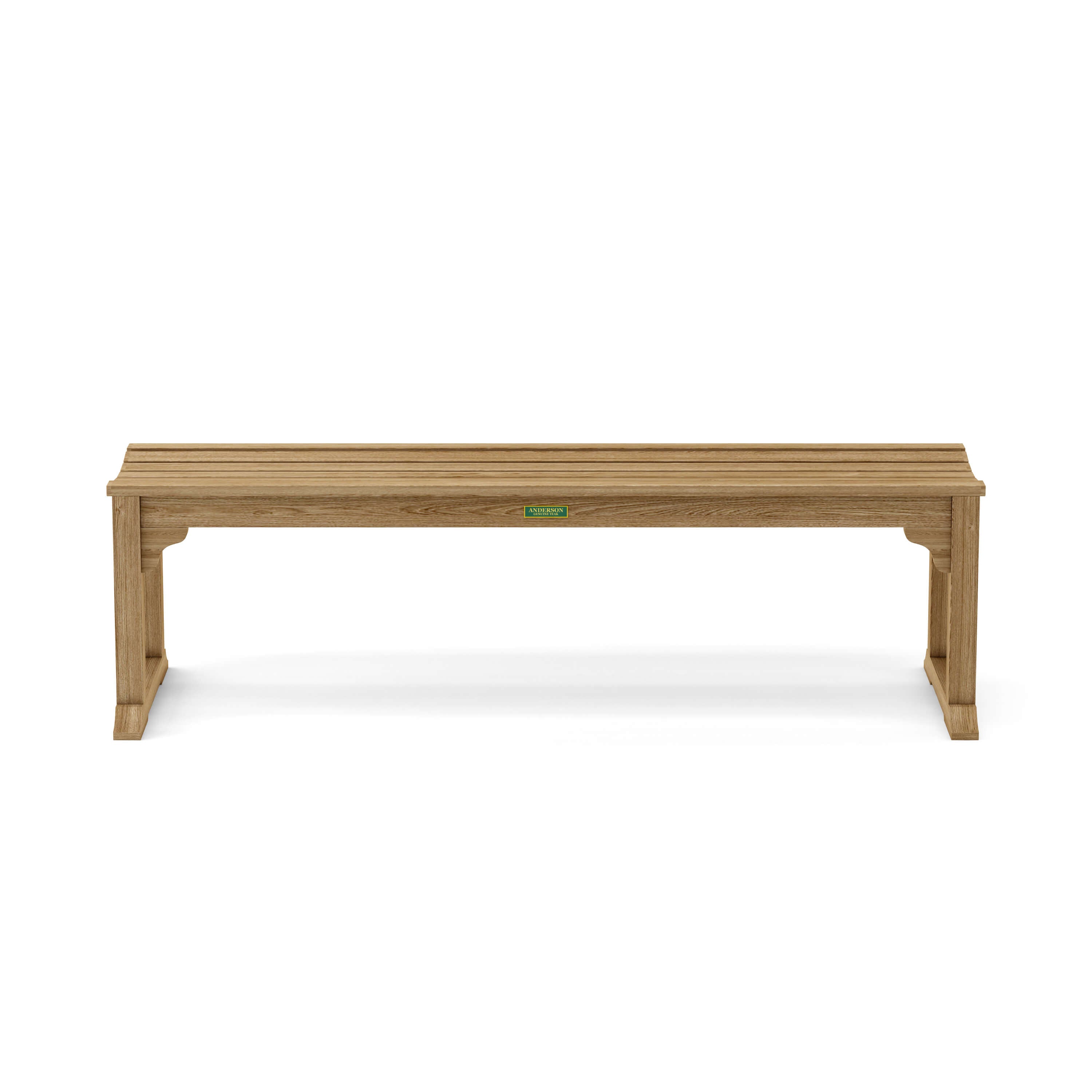Anderson Teak – Mason 3-Seater Backless Bench – Durable Teak Outdoor Seating