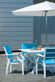Seaside SYM 25″ Square - Outdoor Dining Arm Chair