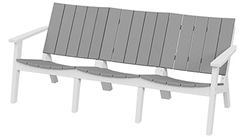 Seaside MAD 77″ Aluminum Outdoor Chat Sofa