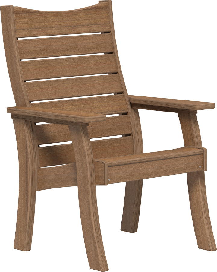 LuxCraft – 2′ Contour Bench – Ergonomic Outdoor Garden Bench for Small Spaces