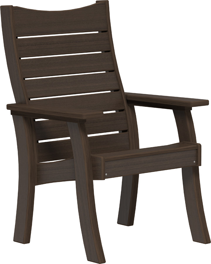 LuxCraft – 2′ Contour Bench – Ergonomic Outdoor Garden Bench for Small Spaces