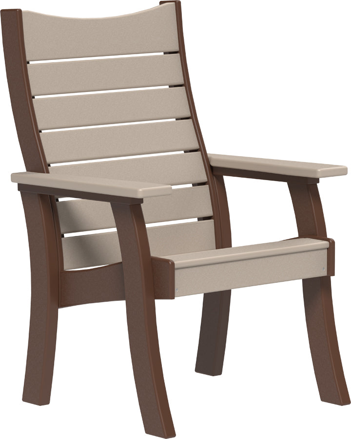 LuxCraft – 2′ Contour Bench – Ergonomic Outdoor Garden Bench for Small Spaces