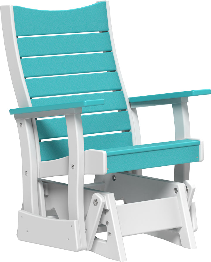 LuxCraft – 2′ Contour Glider Chair – Ergonomic Outdoor Patio Glider