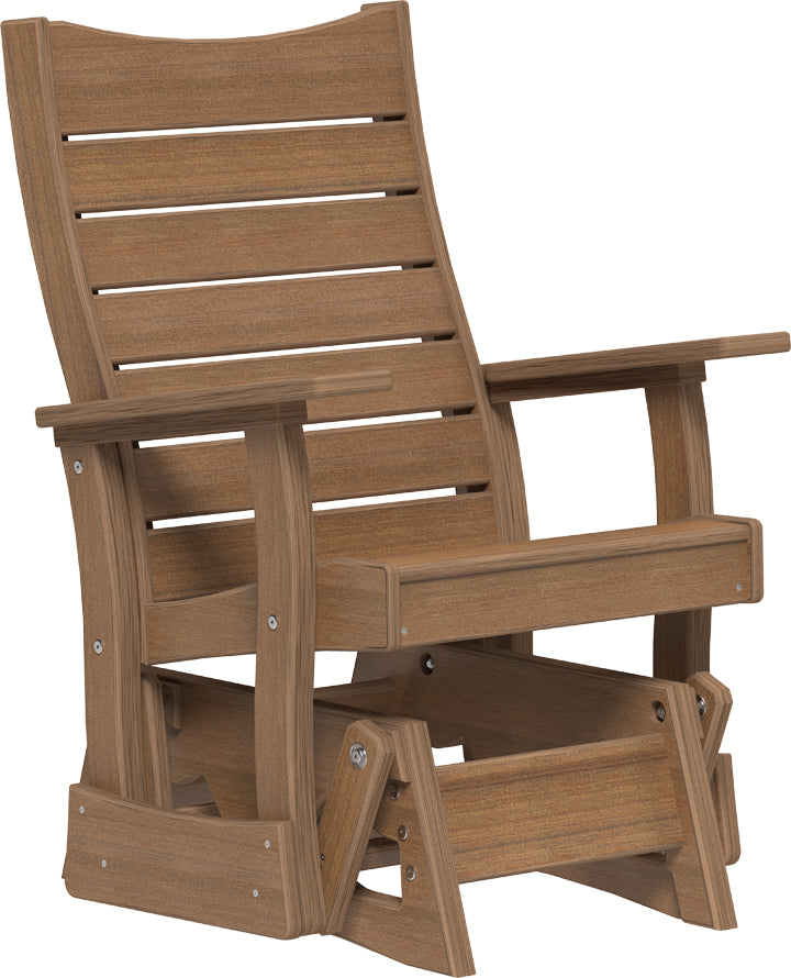 LuxCraft – 2′ Contour Glider Chair – Ergonomic Outdoor Patio Glider