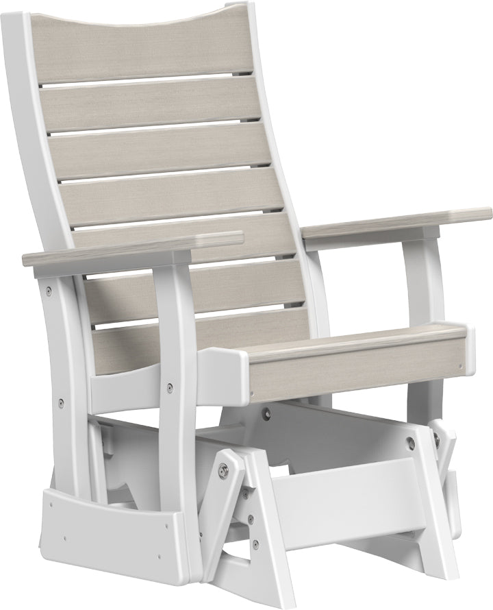 LuxCraft – 2′ Contour Glider Chair – Ergonomic Outdoor Patio Glider