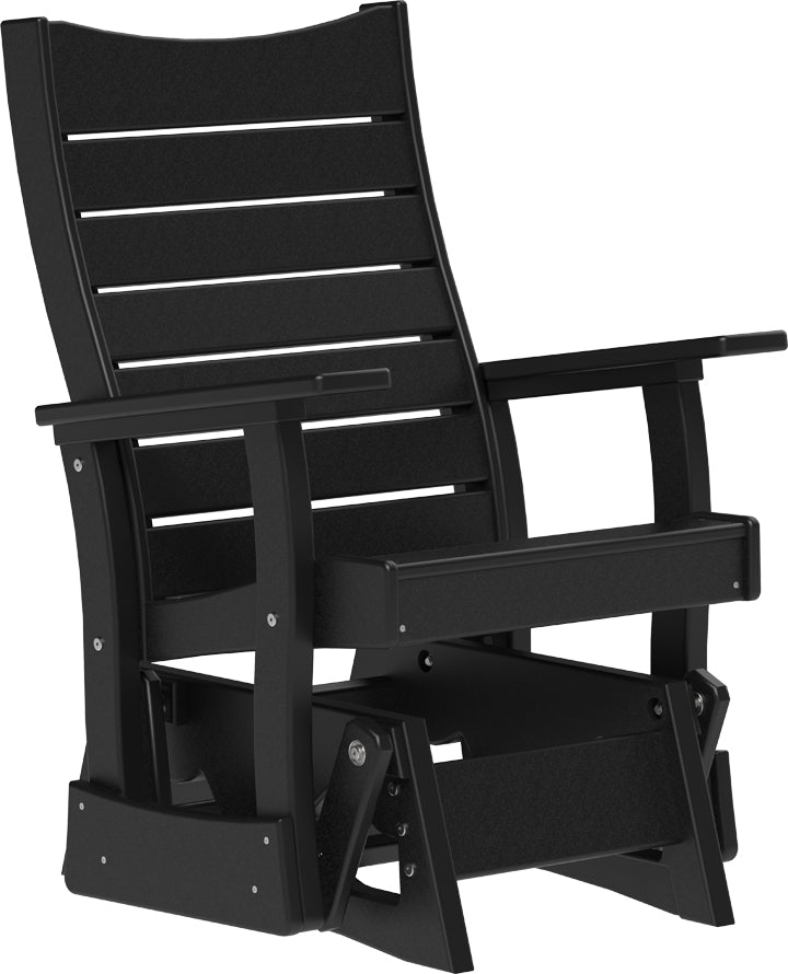 LuxCraft – 2′ Contour Glider Chair – Ergonomic Outdoor Patio Glider