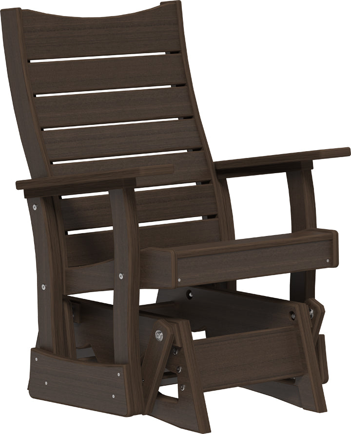 LuxCraft – 2′ Contour Glider Chair – Ergonomic Outdoor Patio Glider