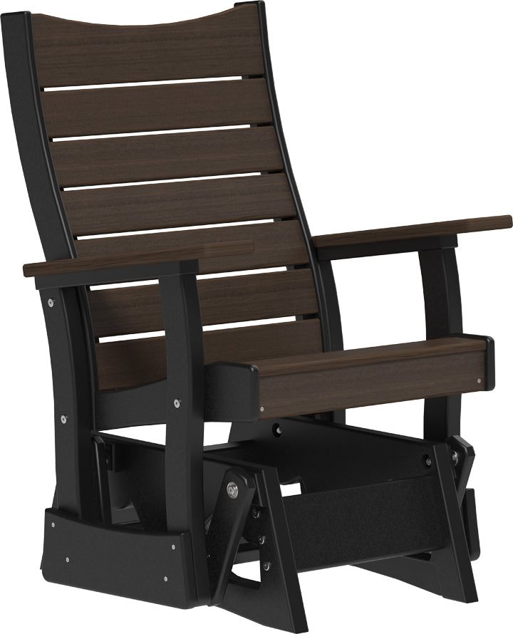 LuxCraft – 2′ Contour Glider Chair – Ergonomic Outdoor Patio Glider