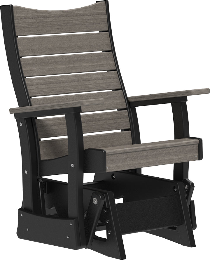 LuxCraft – 2′ Contour Glider Chair – Ergonomic Outdoor Patio Glider
