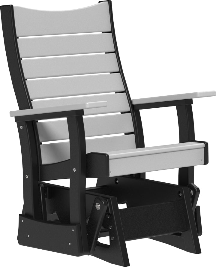 LuxCraft – 2′ Contour Glider Chair – Ergonomic Outdoor Patio Glider