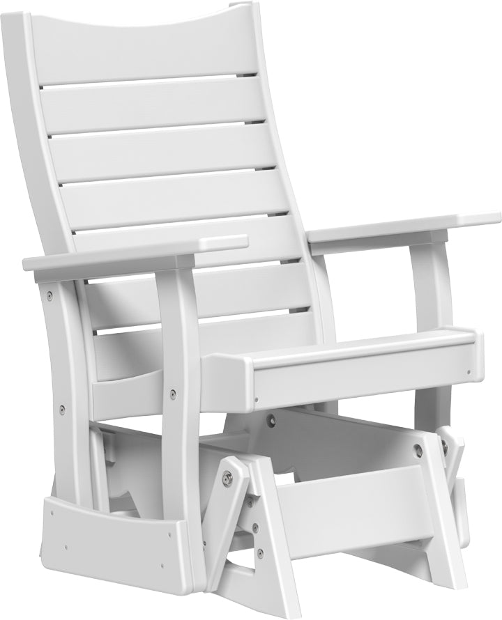 LuxCraft – 2′ Contour Glider Chair – Ergonomic Outdoor Patio Glider