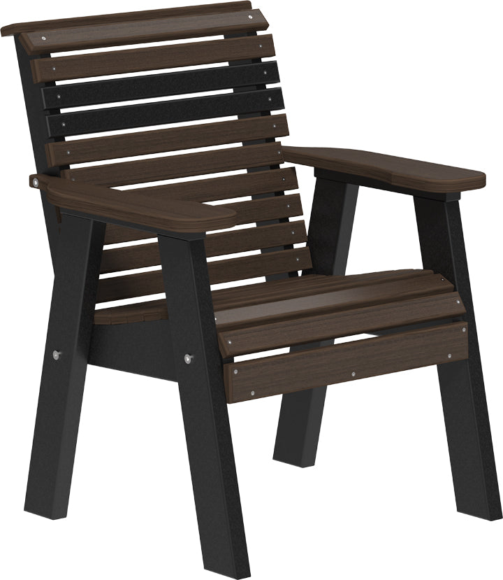 LuxCraft – 2′ Plain Bench – Compact Outdoor Garden Bench for Relaxing Spaces
