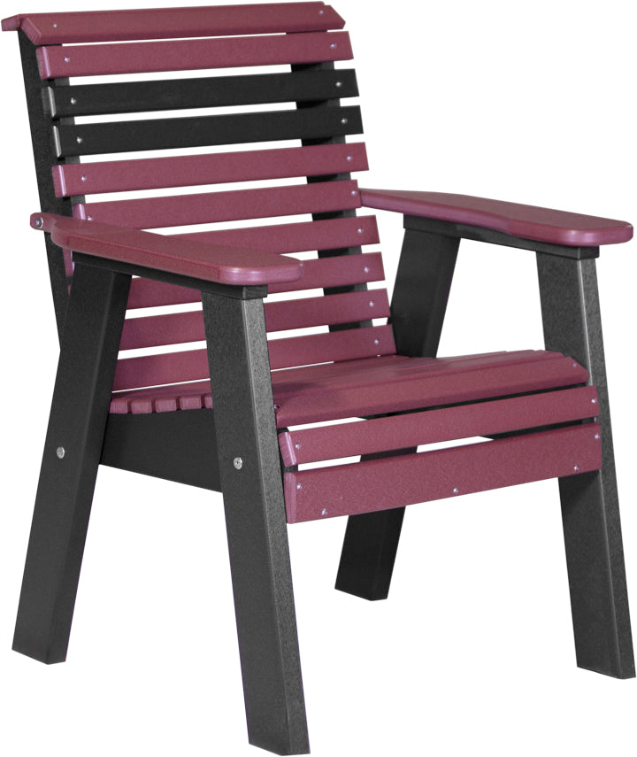 LuxCraft – 2′ Plain Bench – Compact Outdoor Garden Bench for Relaxing Spaces