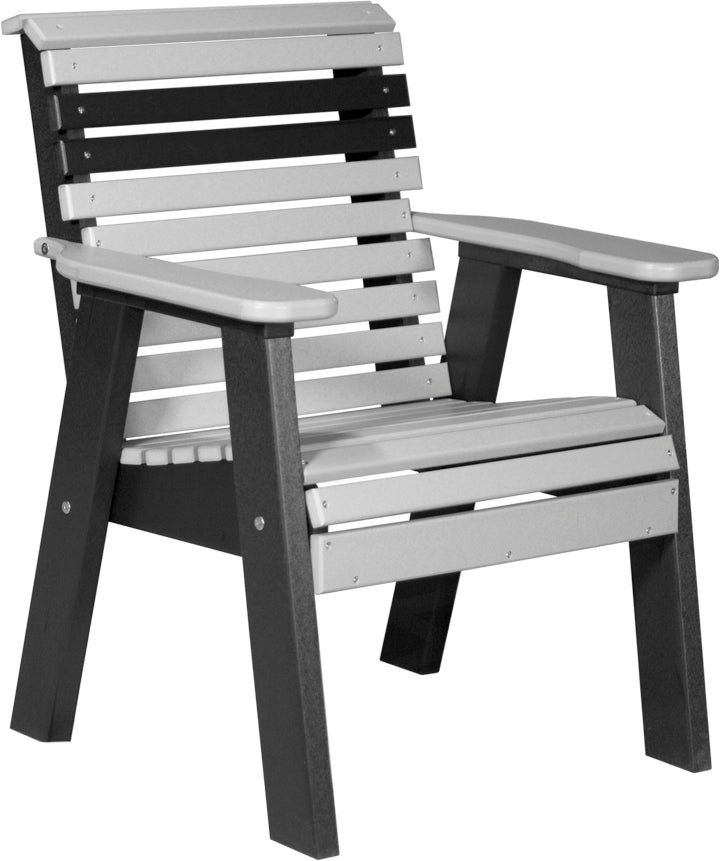 LuxCraft – 2′ Plain Bench – Compact Outdoor Garden Bench for Relaxing Spaces