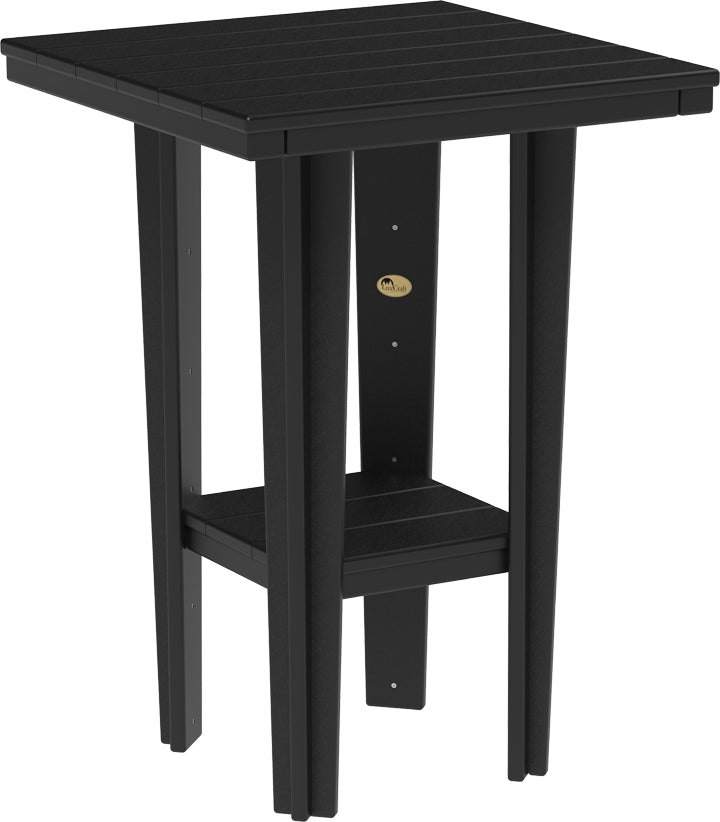 LuxCraft – 30″ Square Bistro Table – Compact Outdoor Dining Table