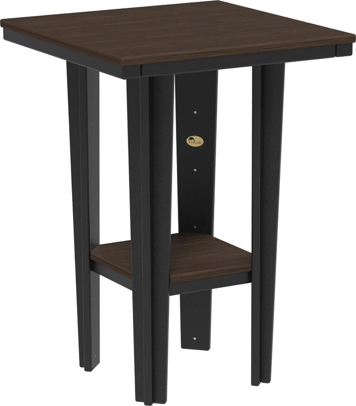 LuxCraft – 30″ Square Bistro Table – Compact Outdoor Dining Table