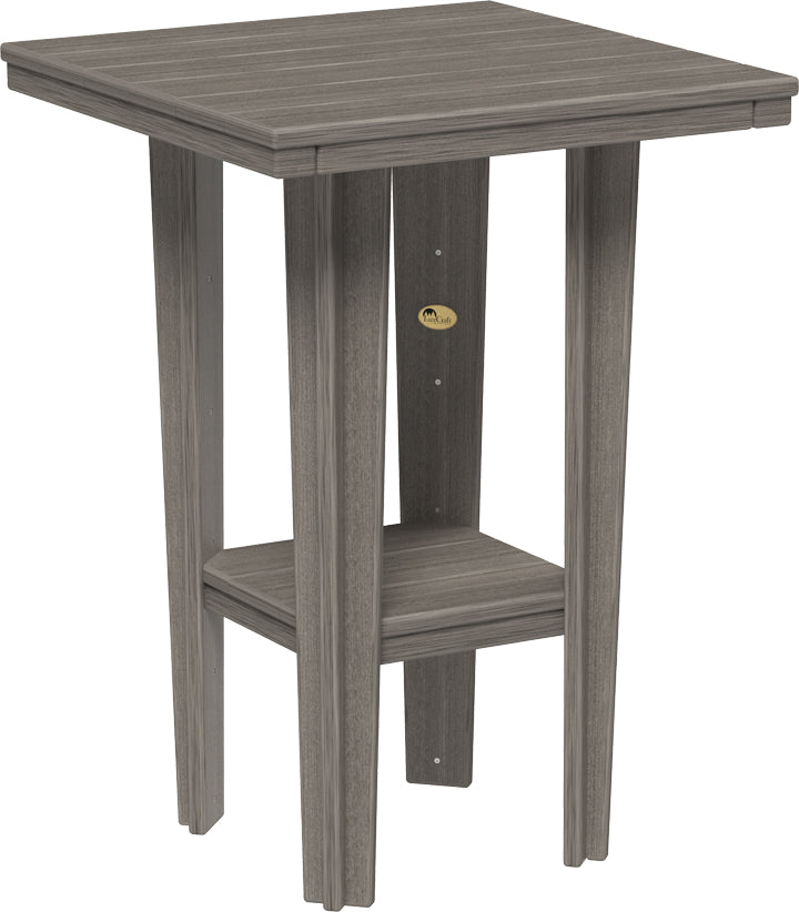 LuxCraft – 30″ Square Bistro Table – Compact Outdoor Dining Table