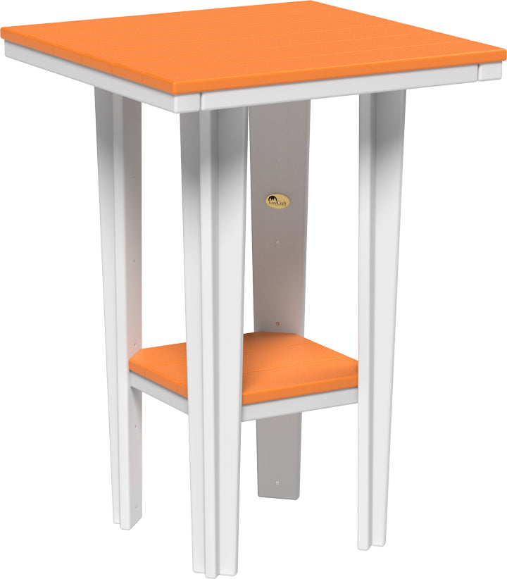 LuxCraft – 30″ Square Bistro Table – Compact Outdoor Dining Table