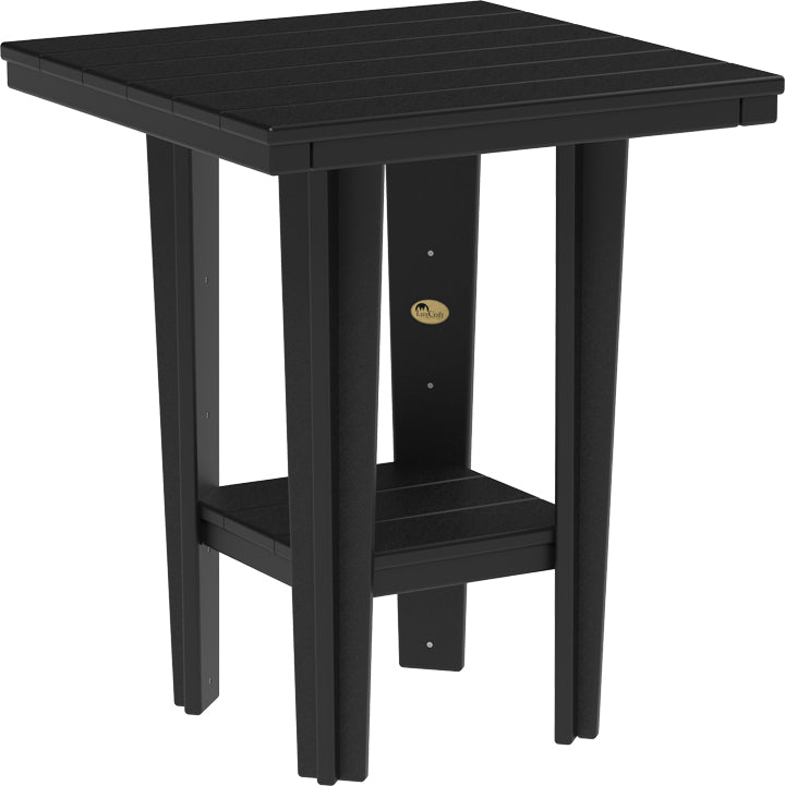 LuxCraft – 30″ Square Bistro Table – Compact Outdoor Dining Table
