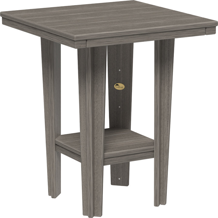 LuxCraft – 30″ Square Bistro Table – Compact Outdoor Dining Table