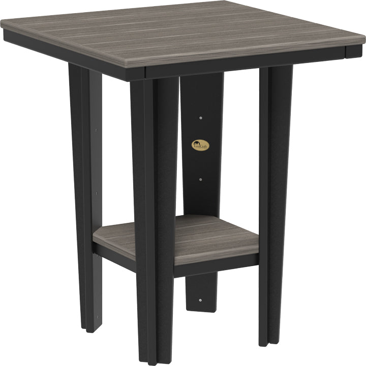 LuxCraft – 30″ Square Bistro Table – Compact Outdoor Dining Table