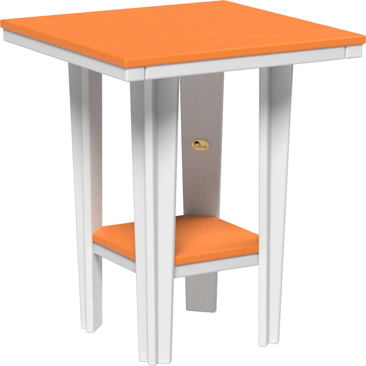 LuxCraft – 30″ Square Bistro Table – Compact Outdoor Dining Table