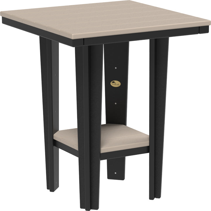 LuxCraft – 30″ Square Bistro Table – Compact Outdoor Dining Table