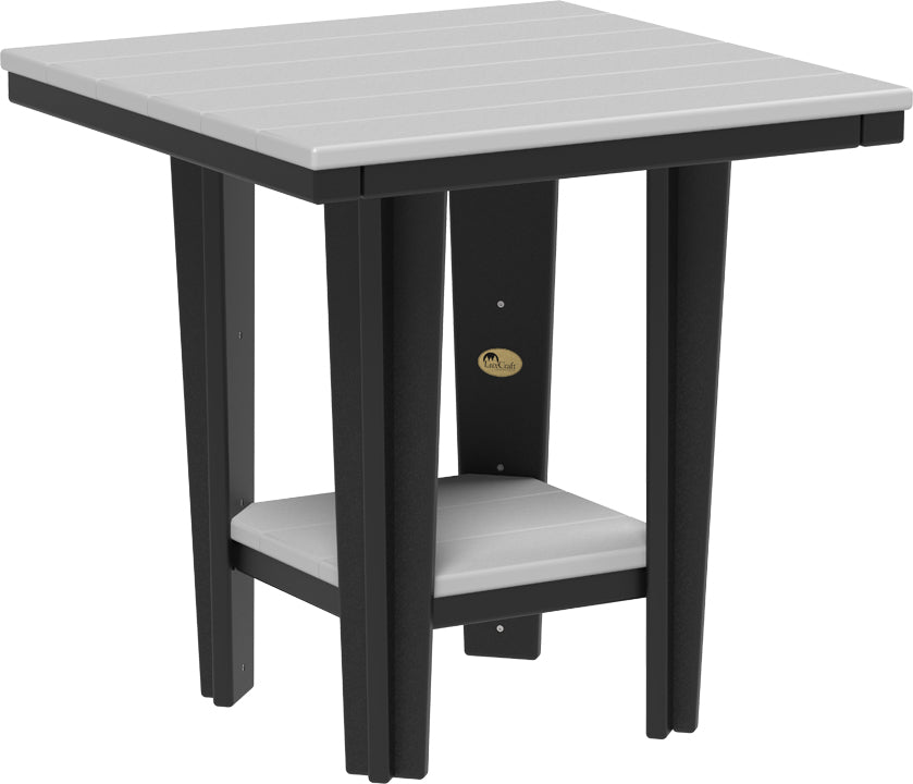 LuxCraft – 30″ Square Bistro Table – Compact Outdoor Dining Table