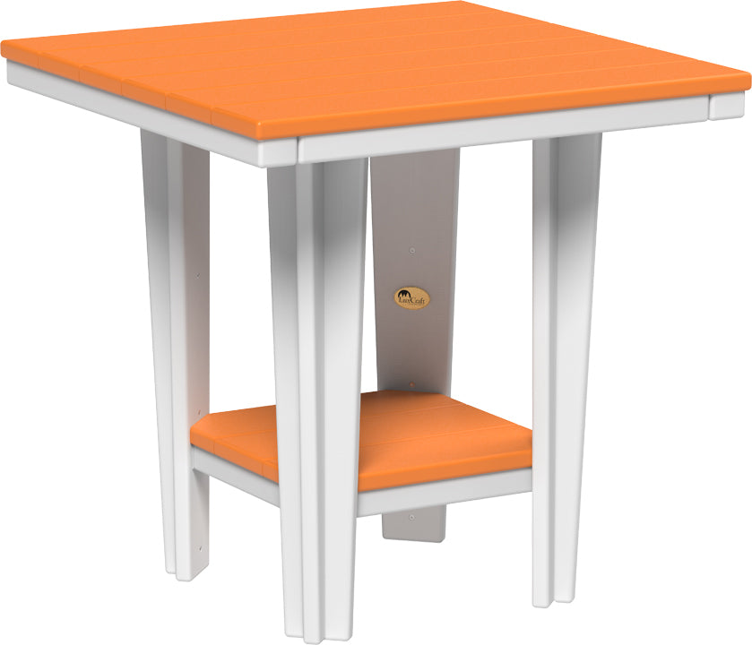 LuxCraft – 30″ Square Bistro Table – Compact Outdoor Dining Table
