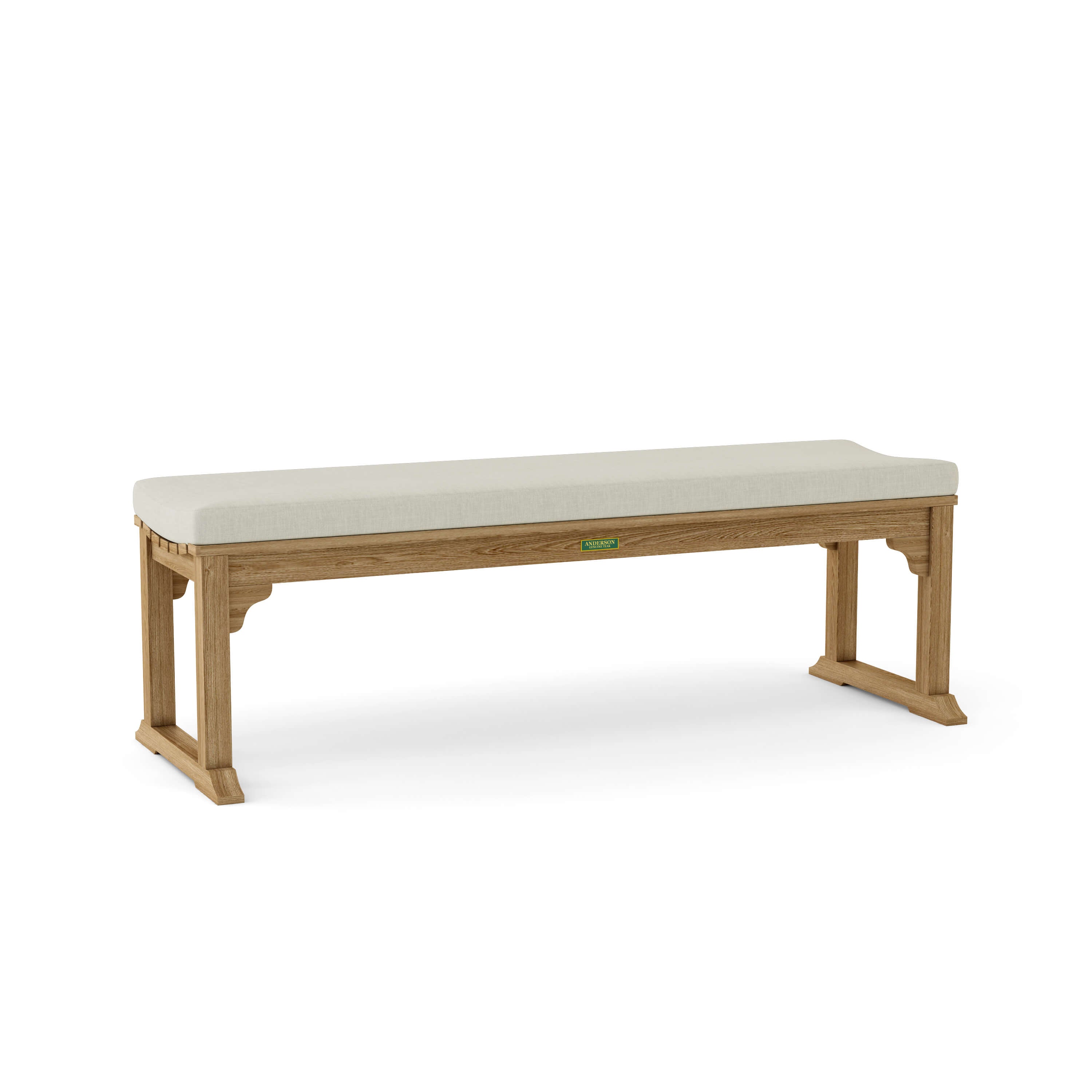 Anderson Teak – Mason 3-Seater Backless Bench – Durable Teak Outdoor Seating