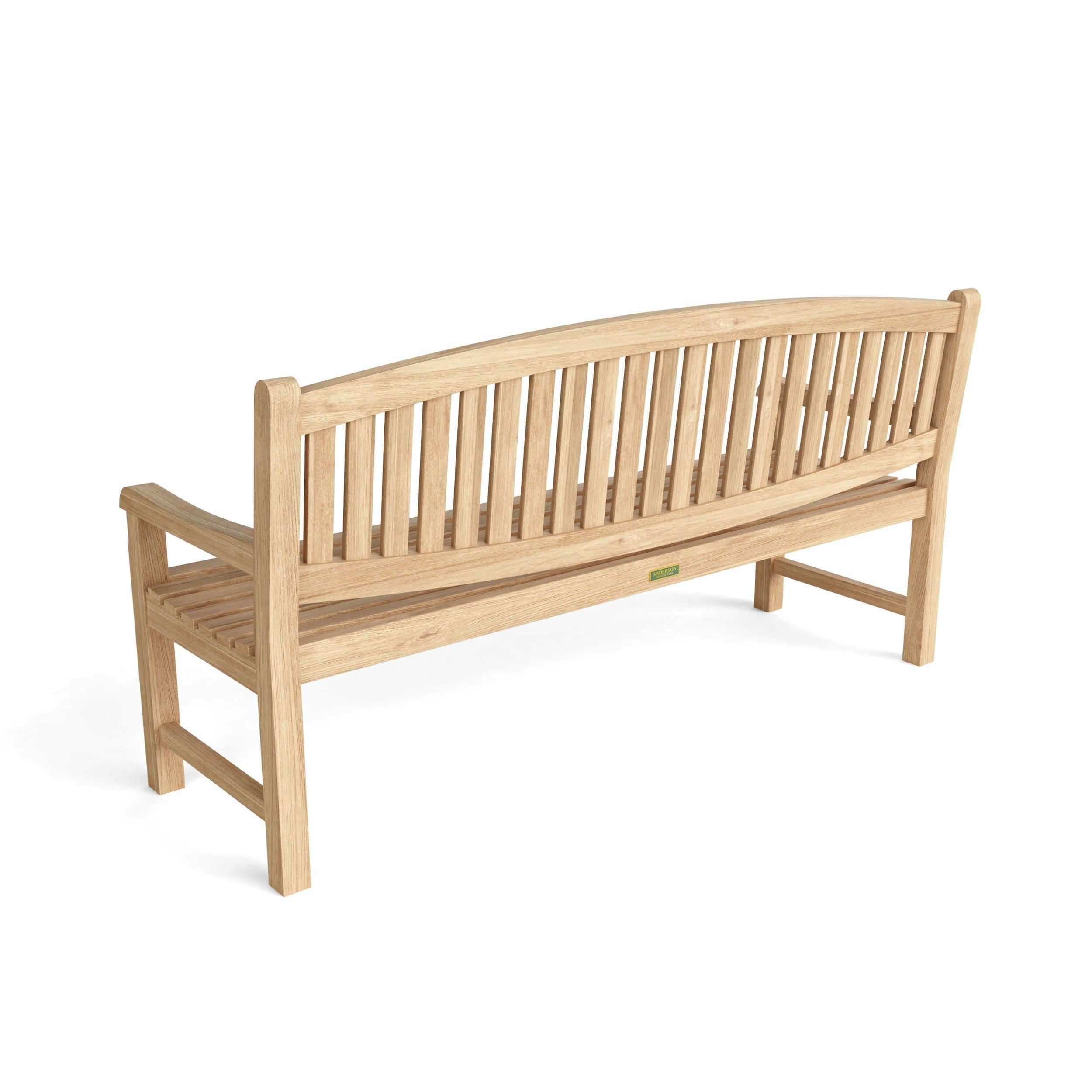 Anderson Teak Kingston 4-Seater Bench – Solid Teak Outdoor Garden Bench