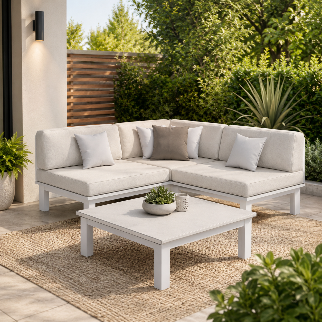 Mainstay 4-Piece Sectional Set by Ledge Lounger