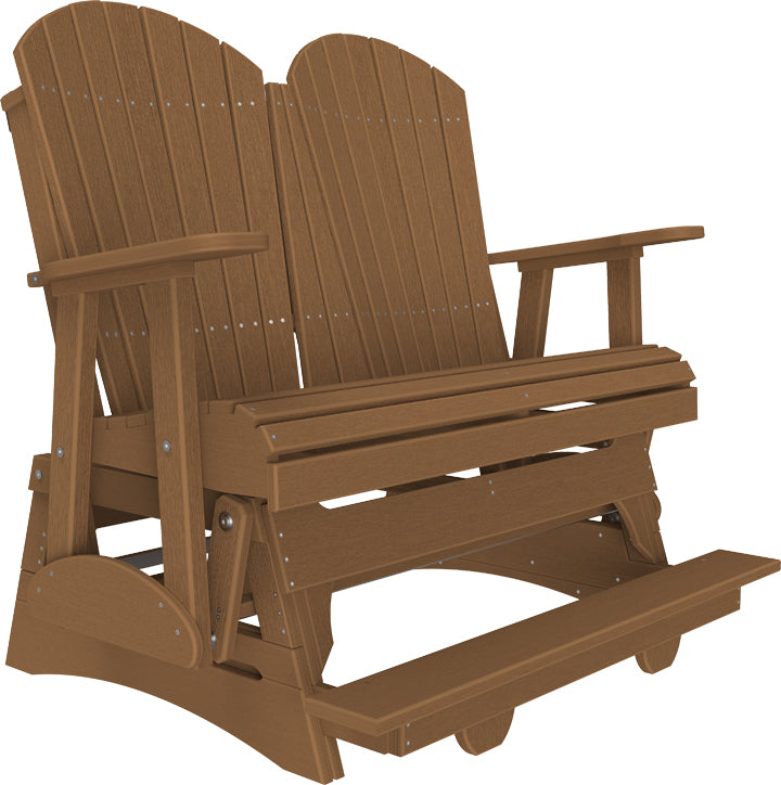 LuxCraft – 4′ Adirondack Balcony Glider – Elevated Outdoor Glider for Two