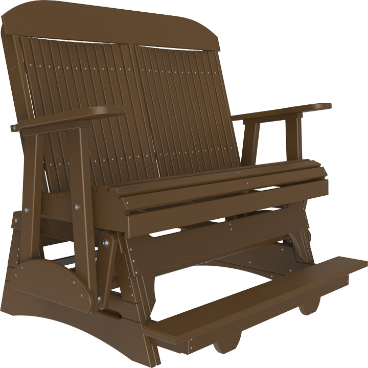 LuxCraft – 4′ Classic Balcony Glider – Elevated Outdoor Glider for Two