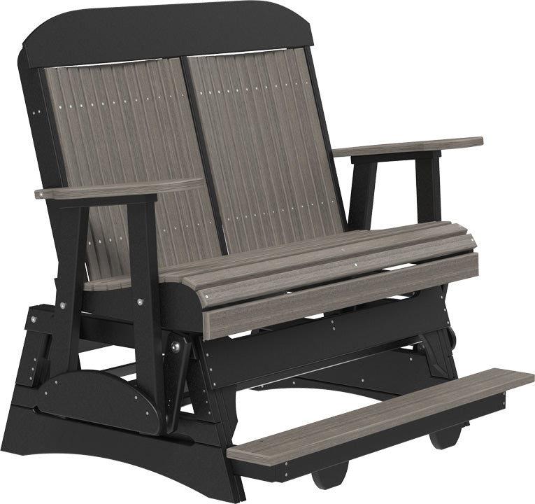 LuxCraft – 4′ Classic Balcony Glider – Elevated Outdoor Glider for Two