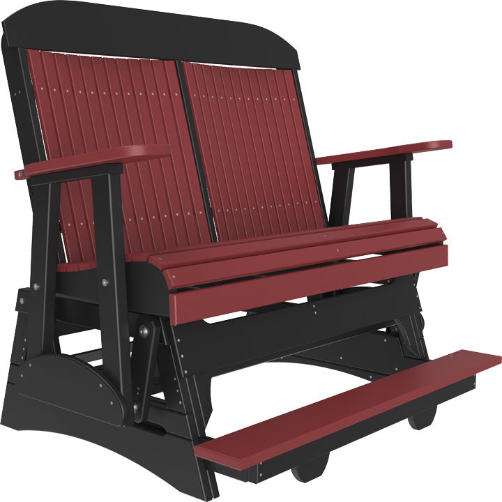 LuxCraft – 4′ Classic Balcony Glider – Elevated Outdoor Glider for Two