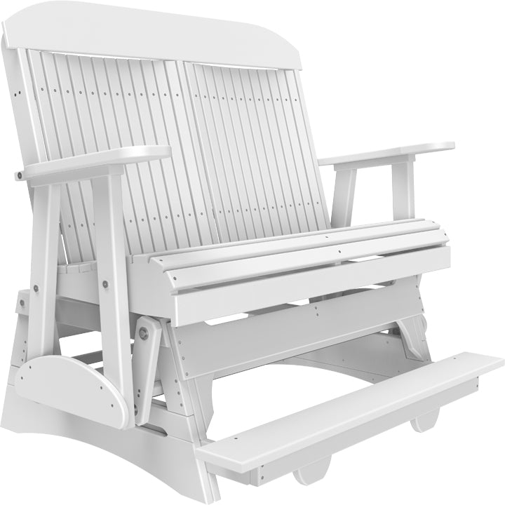 LuxCraft – 4′ Classic Balcony Glider – Elevated Outdoor Glider for Two