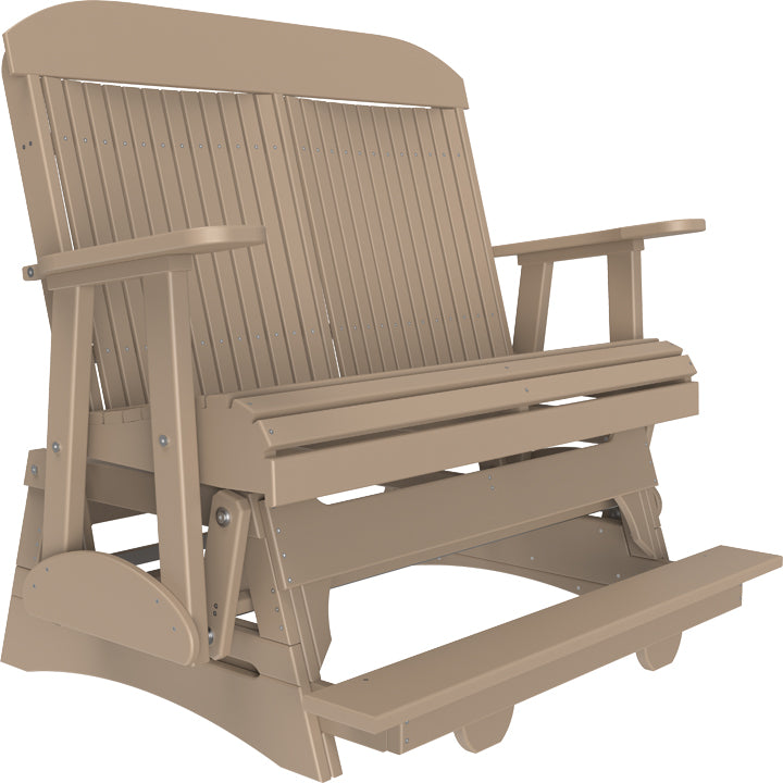 LuxCraft – 4′ Classic Balcony Glider – Elevated Outdoor Glider for Two