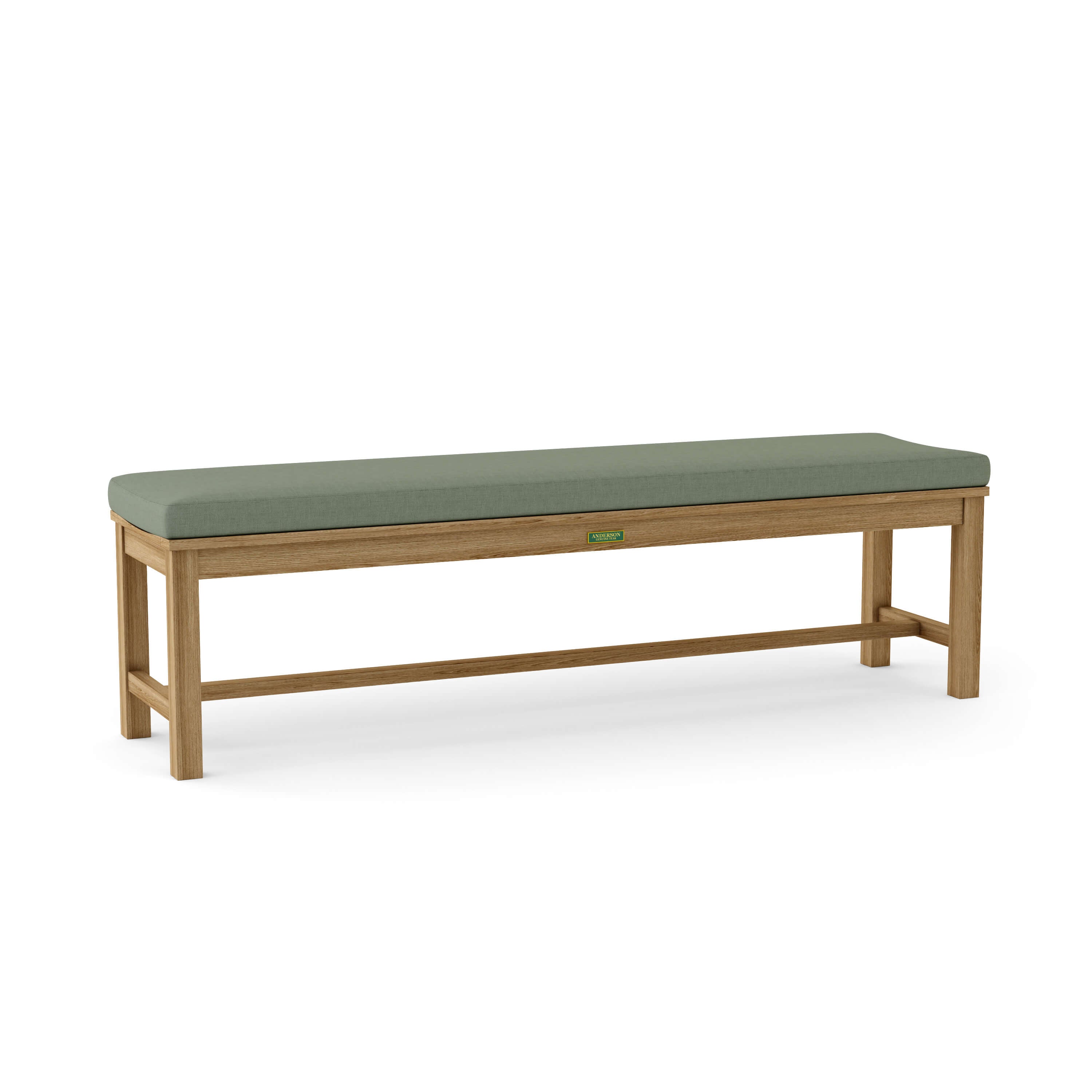 Anderson Teak – Casablanca 4-Seater Backless Bench – Curved Teak Seating