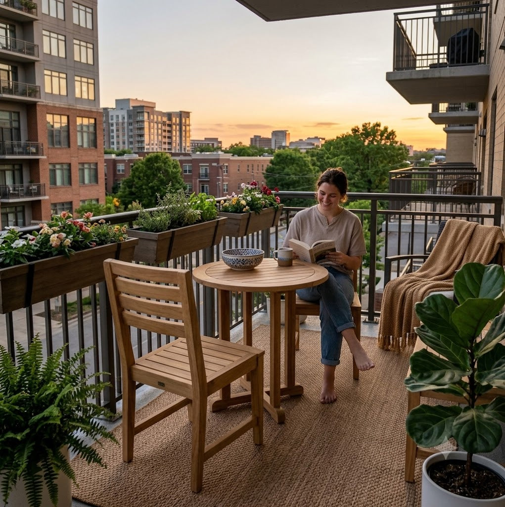 Anderson Teak Torino Dining Chair – Solid Teak Outdoor Dining Seating