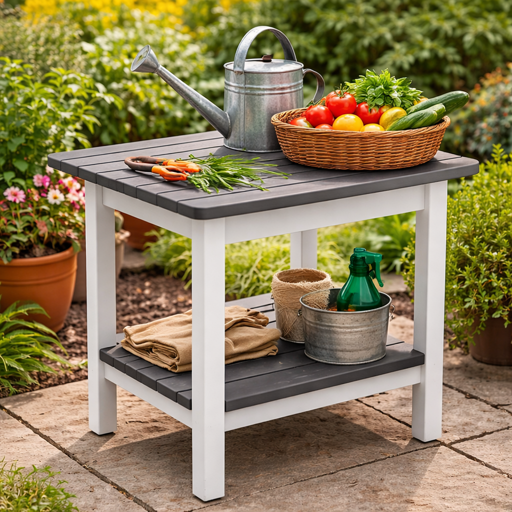 Seaside Westerly 24″ Rectangular Outdoor Patio End Table