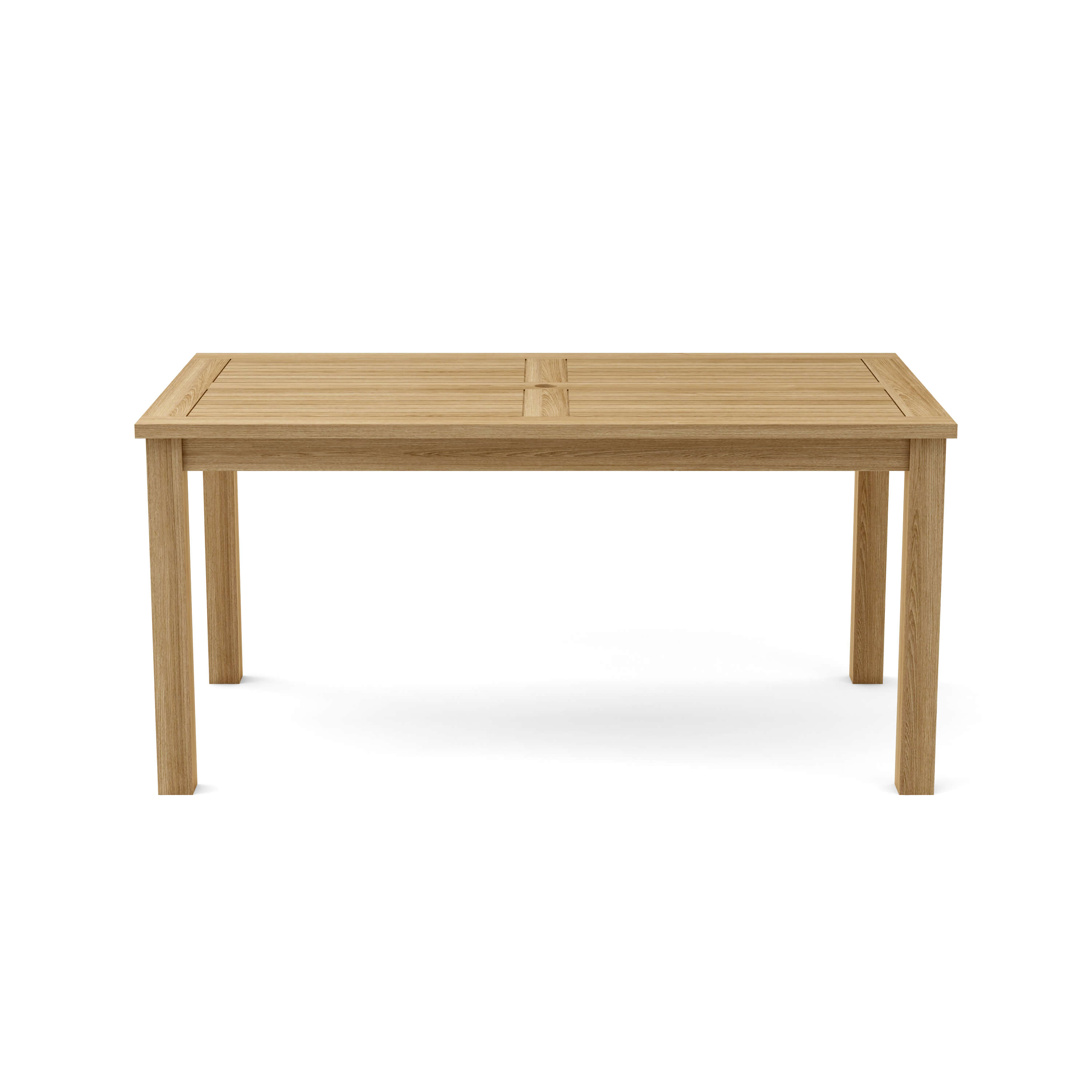 Anderson Teak Montage Rectangular Dining Table – Solid Teak Outdoor Patio Table