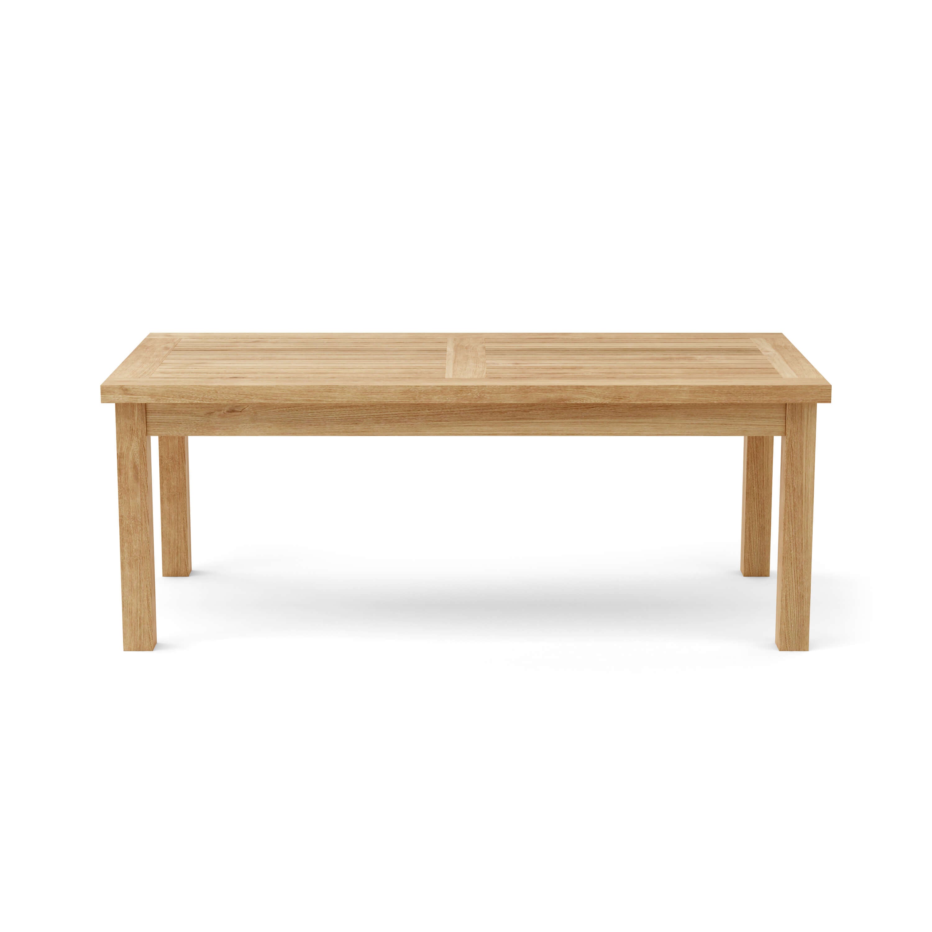 Anderson Teak Montage Rectangular Coffee Table – Solid Teak Outdoor Patio Table