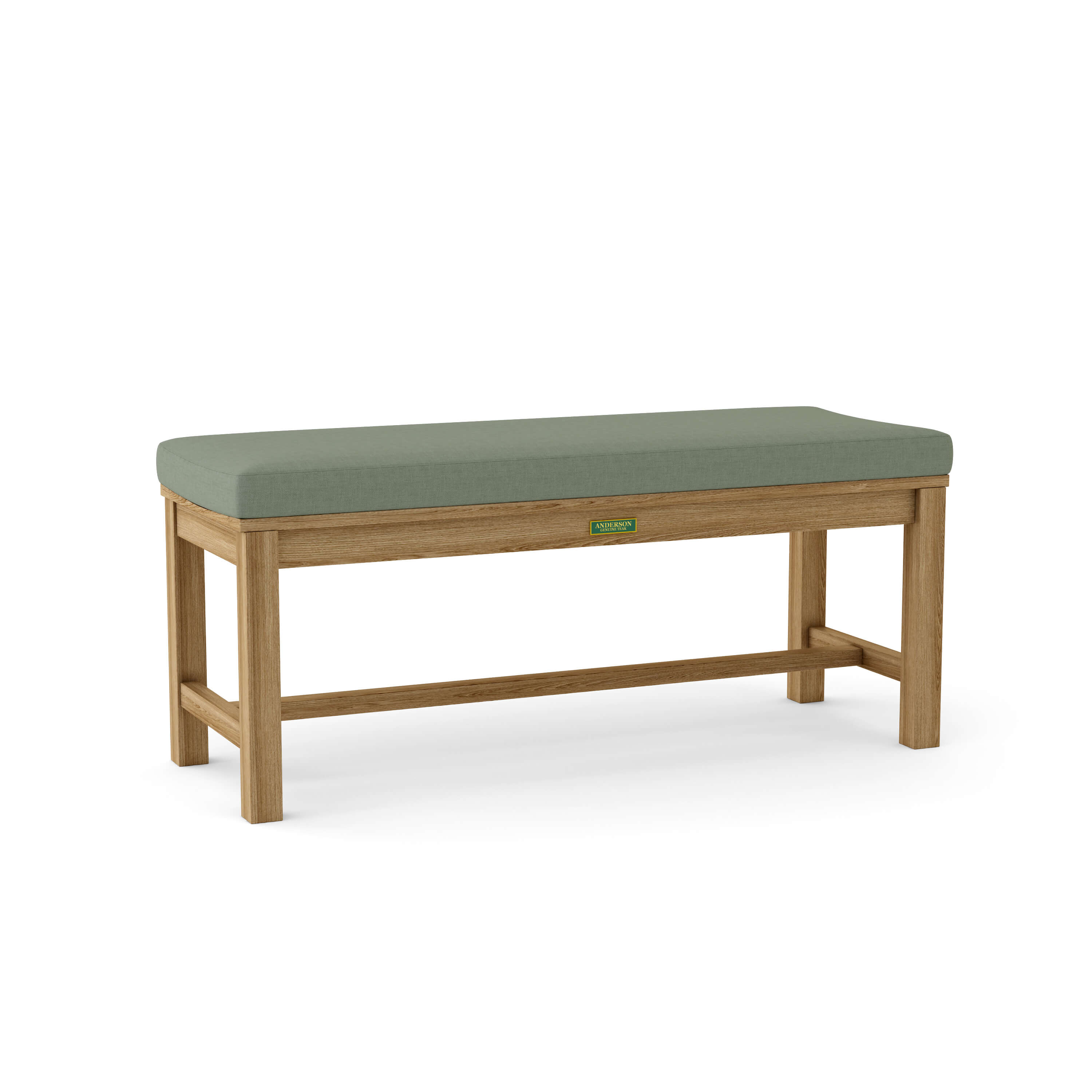 Anderson Teak – Casablanca 2-Seater Backless Bench – Curved Teak Seating